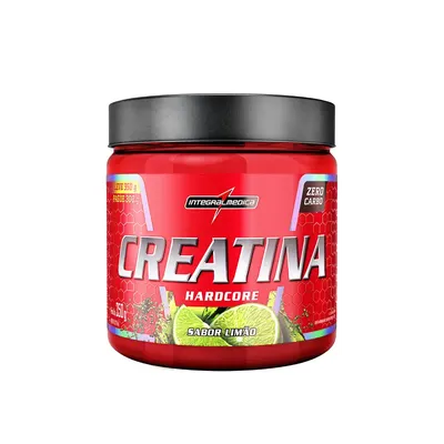 Creatina Hardcore Limão Integralmédica 350g